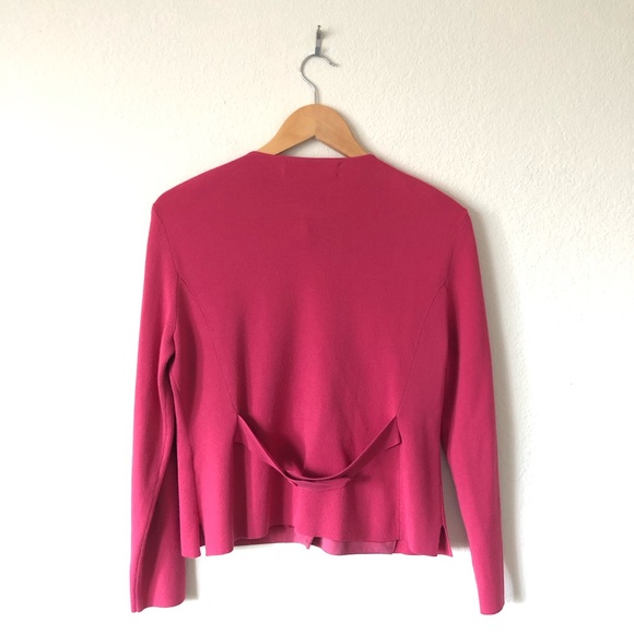 JONES NEW YORK Fuschia Broad Shoulders Top – Women's MP - Picture 3 of 15